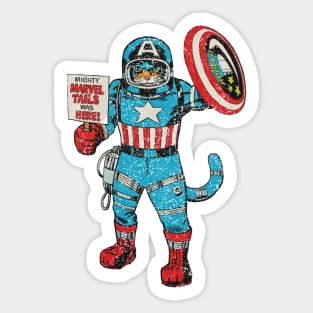 Americat Astronaut II Sticker